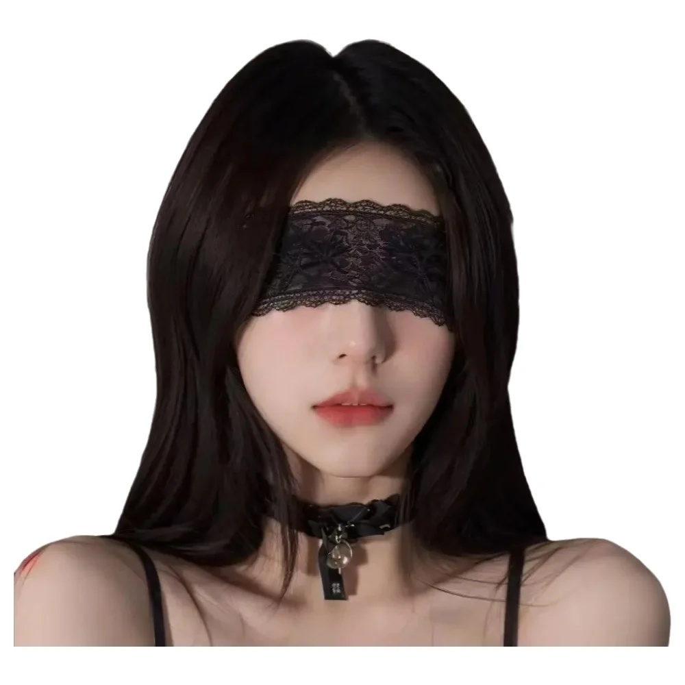 Halloween Party Supplies - قناع عين مثير من الدانتيل الأسود