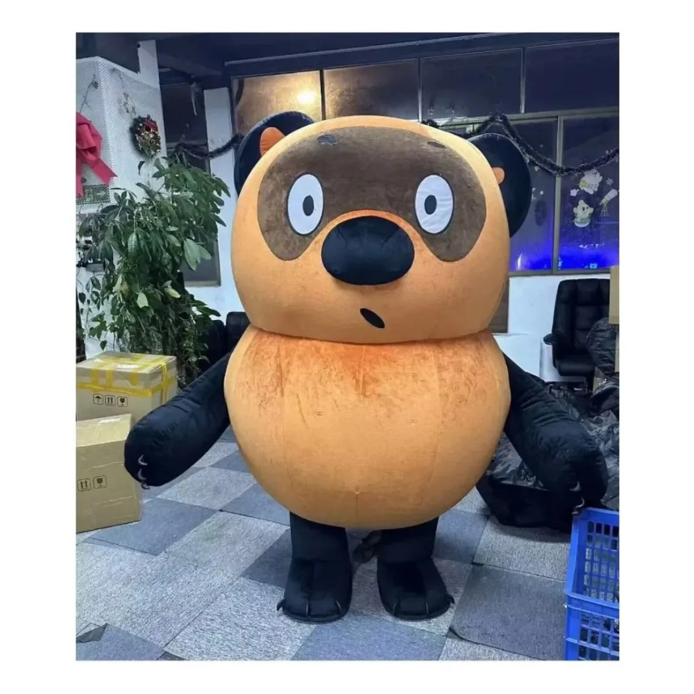 Halloween Costume Adult - زي دب قابل للنفخ، زي تنكري،