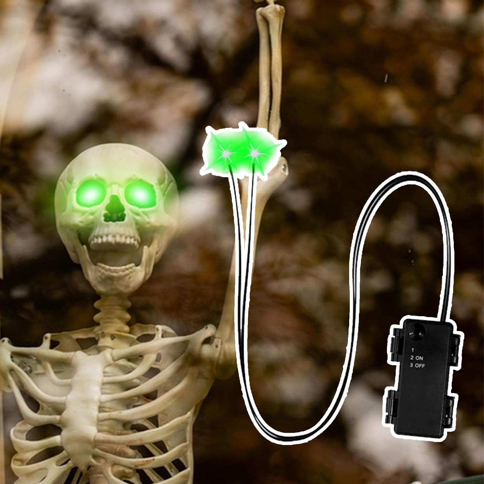Halloween Pumpkin Decor Led - عيون مضيئة بتقنية LED لعيد الهالوين