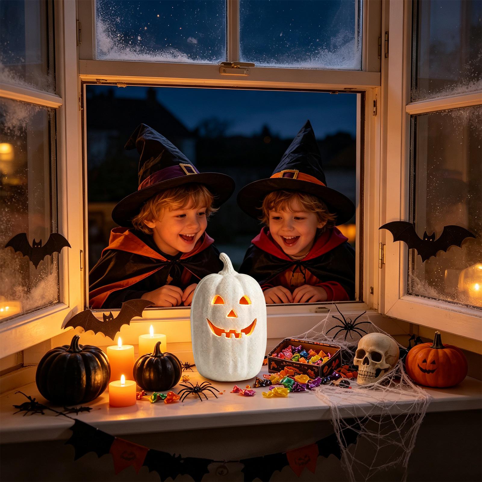 Pumpkin Lantern Halloween - ديكورات اليقطين للهالوين، فانوس يدوي الصنع