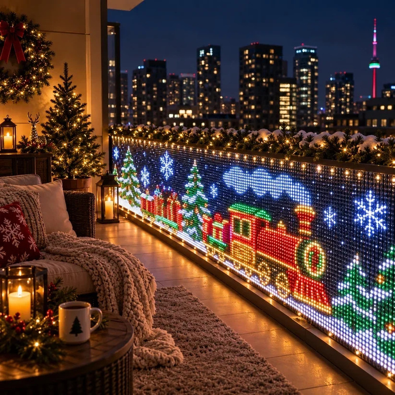 أضواء شبكية LED، تحكم بالبكسل  - مراجعة Halloween Led String Lights Orange وسعره