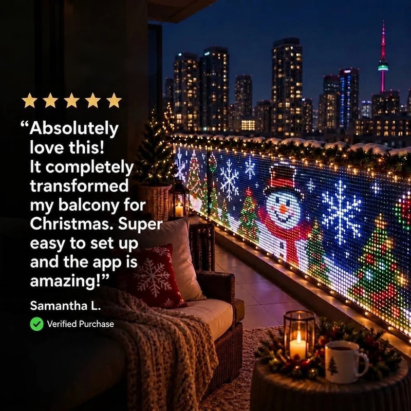 أضواء شبكية LED، تحكم بالبكسل  - مراجعة Halloween Led String Lights Orange وسعره