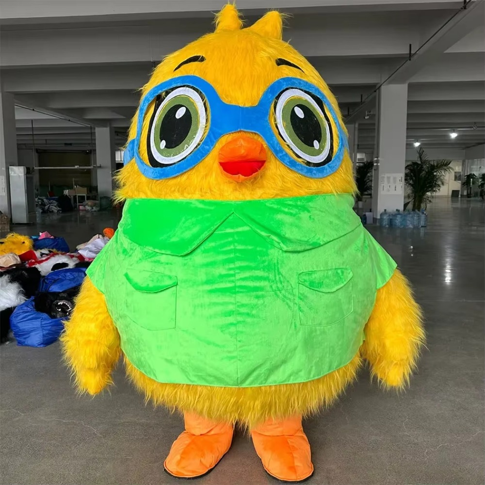دمية طائر قابلة للنفخ مع نظارا - مراجعة Halloween Costume Adult وسعره