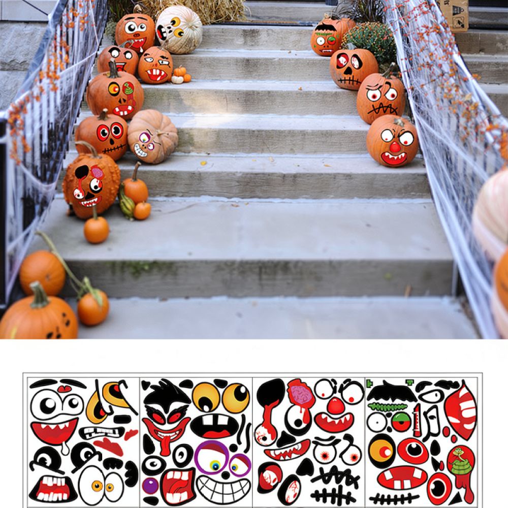 ملصقات جدارية لعيد الهالوين، م - مراجعة Halloween Skeleton Decoration وسعره