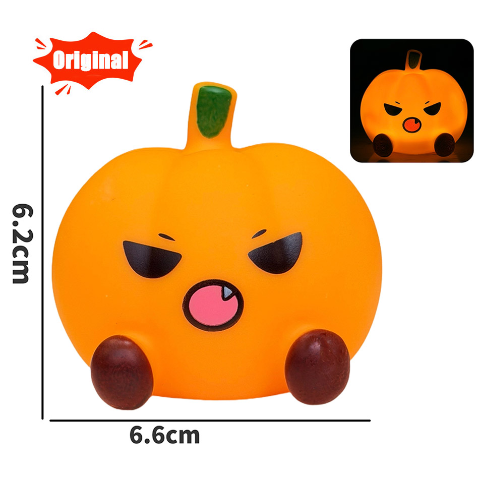 مصباح ليلي سيليكوني على شكل سا - مراجعة Halloween Pumpkin Decor Led وسعره
