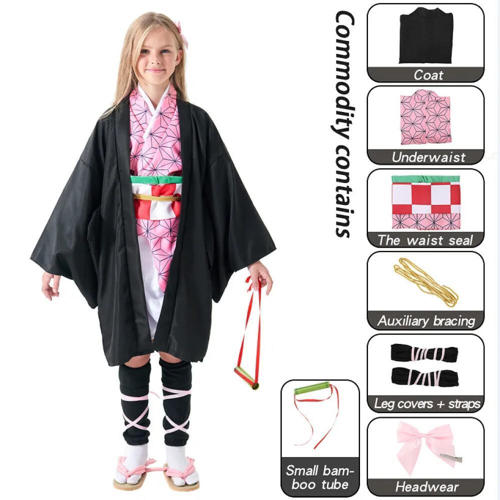 أنيمي شيطان القاتل كيميتسو نو  - مراجعة Halloween Costume Kids وسعره