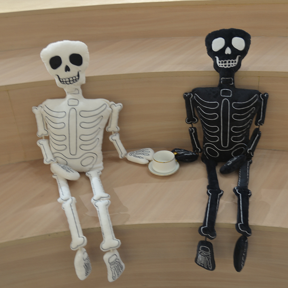 دمية هيكل عظمي محشوة للهالوين، - مراجعة Halloween Skeleton Decoration وسعره