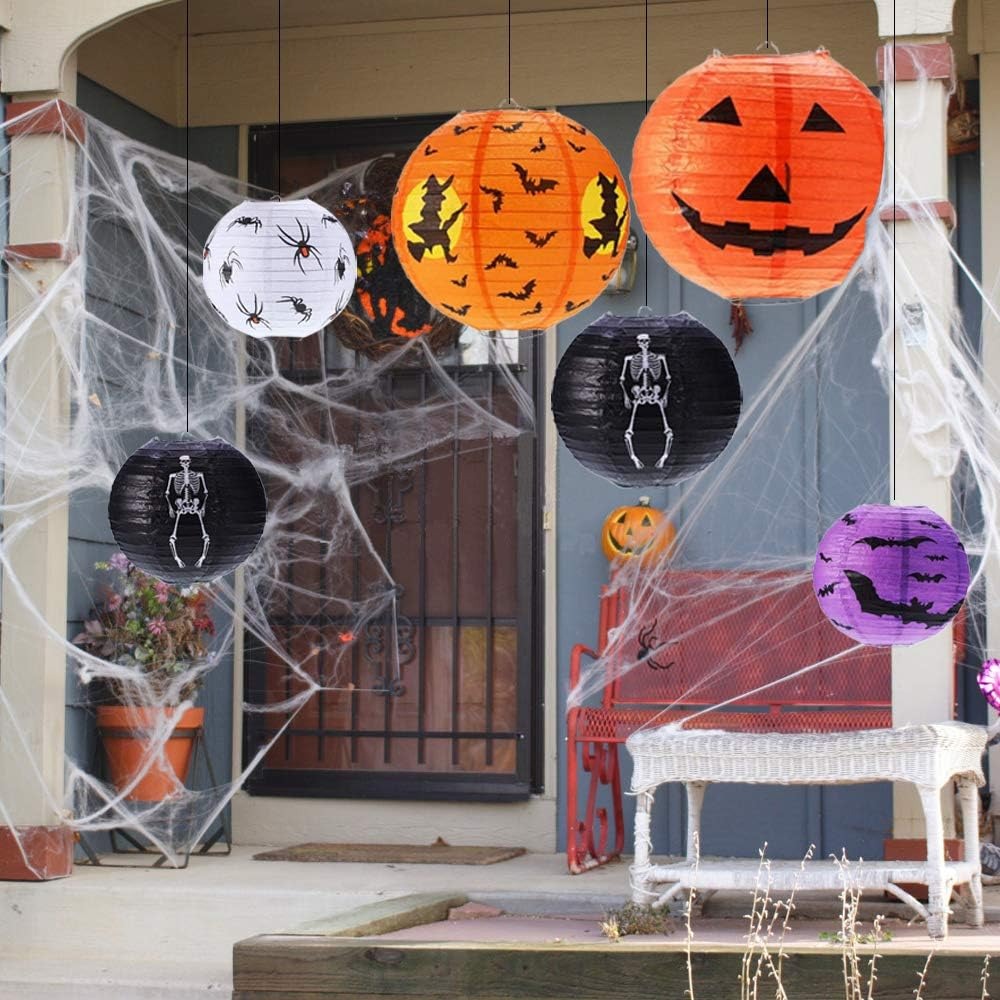 فانوس ورقي لليقطين للهالوين ،  - مراجعة Pumpkin Lantern Halloween وسعره
