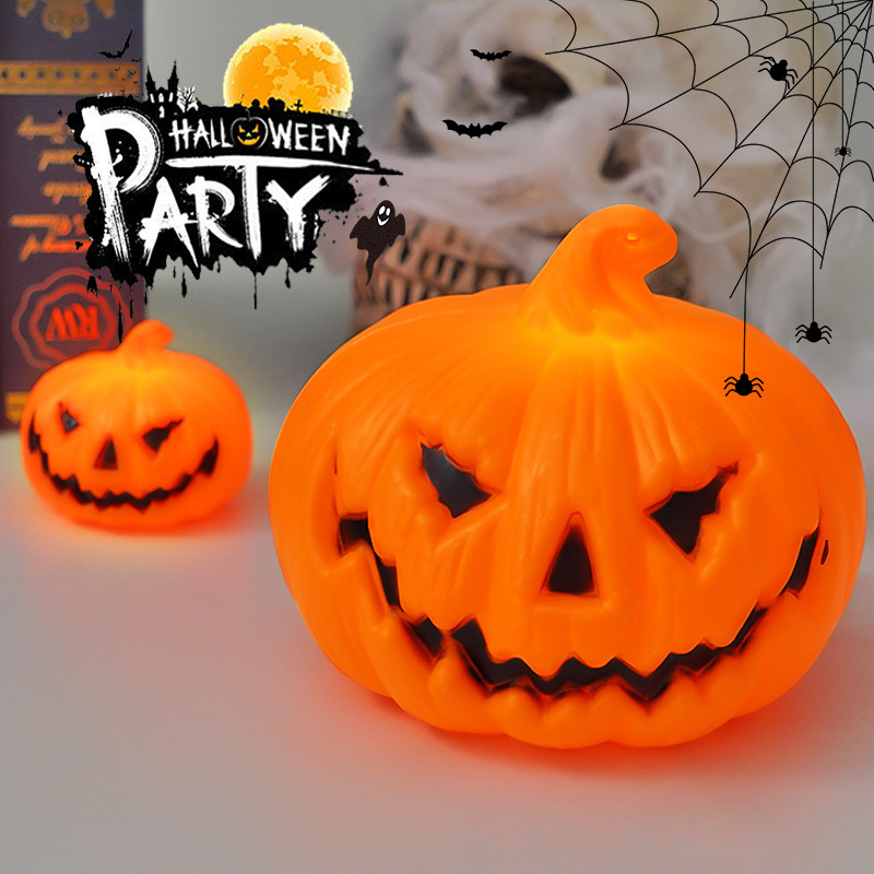مصباح LED على شكل يقطين للهالو - مراجعة Halloween Pumpkin Decor Led وسعره
